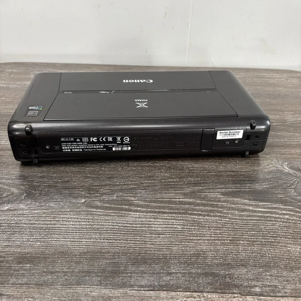Canon PIXMA iP110 (K10404) Wireless Mobile Portable Printer UNTESTED